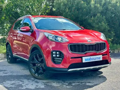 Used Kia Sportage GT-Line 177 HP (130 kW) 2016 Red SUV