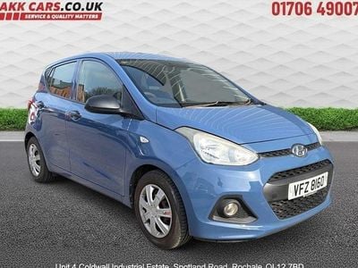 Used Hyundai i10 2015 Blue Hatchback