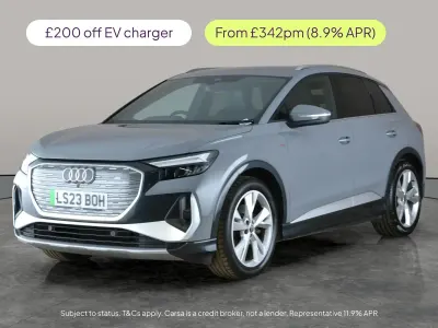 Used Audi Q4 e-tron S-Line 125 kW (170 HP) 2023 Grey SUV