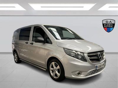Begagnad Mercedes Vito 2018 Silver Van