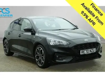 Gebraucht Ford Focus ST-Line X 2020 Schwarz Kleinwagen