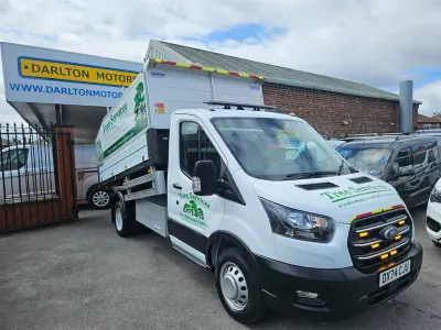Used Ford Transit 130 HP (95 kW) 2024 White Cabriolet