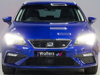 Used Seat Leon FR 150 HP (110 kW) 2017 Blue Estate