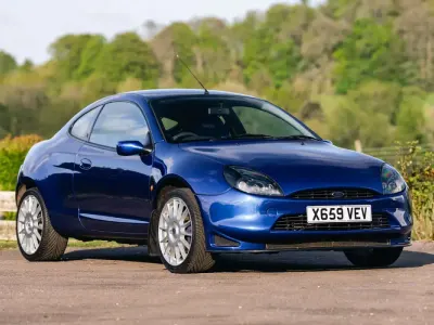 Usado Ford Puma 125 HP (91 kW) 2000 Azul Coupé