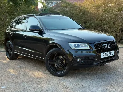 Used Audi Q5 S-line plus 190 HP (139 kW) 2016 Black SUV