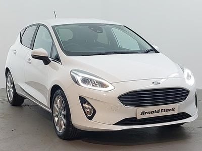 Used Ford Fiesta Titanium 100 HP (73 kW) 2019 White Hatchback