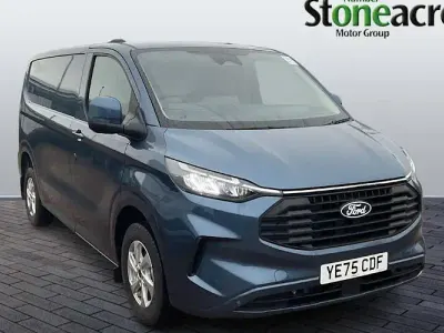 Used Ford Transit Custom Limited 136 HP (100 kW) 2025 Blue Van