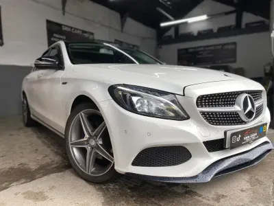 Używany Mercedes C220 Premium 170 KM (125 kW) 2016 Biały Sedan/Limuzyna