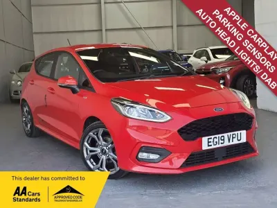 Used Ford Fiesta ST-Line 140 HP (102 kW) 2019 Red Hatchback