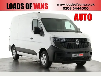 New Renault Master 2026 White MPV