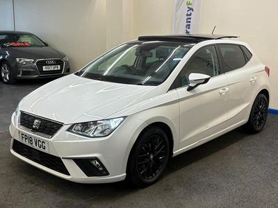 Used Seat Ibiza Design 95 HP (69 kW) 2018 White Hatchback
