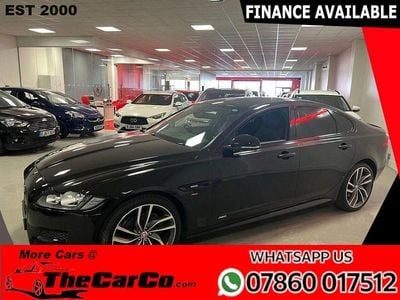 Begagnad Jaguar XF R-Sport 180 HK (132 kW) 2018 Svart Sedan