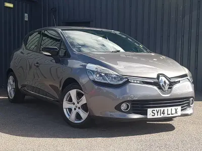 Begagnad Renault Clio IV Dynamique 75 HK (55 kW) 2014 Grå Halvkombi