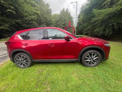 Second-hand Mazda CX-5 Inclusive 150 CP (110 kW) 2018 Roșu SUV