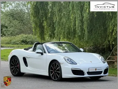 Used Porsche Boxster 2012 White Cabriolet