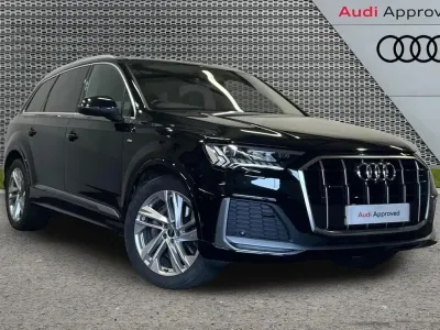 Used Audi Q7 S-Line 228 HP (167 kW) 2023 Black SUV