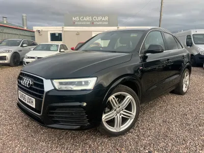 Used Audi Q3 S-line plus 2016 Black SUV
