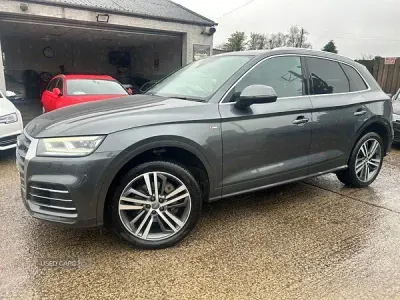 Used Audi Q5 S-Line 190 HP (139 kW) 2018 Grey SUV