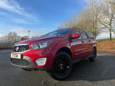 Red Used 2017 Ssangyong (KGM) Musso Pickup | £7,990 (Super price)