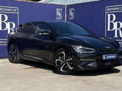 Begagnad Kia EV6 GT-Line S 166 kW (226 HK) 2023 Svart SUV