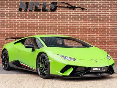 Used Lamborghini Huracán 639 HP (469 kW) 2018 Green Coupe