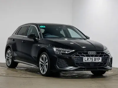 Used Audi A3 e-tron S-Line 204 HP (150 kW) 2025 Black Hatchback