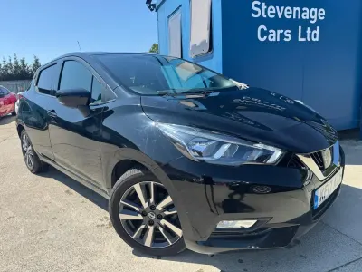 Used Nissan Micra N-Connecta 90 HP (66 kW) 2017 Black Hatchback