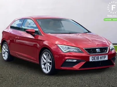 Used Seat Leon FR 125 HP (91 kW) 2018 Red Coupe