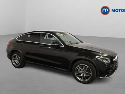 Begagnad Mercedes GLC220 AMG Line Premium 170 HK (125 kW) 2019 Svart Sportkupé