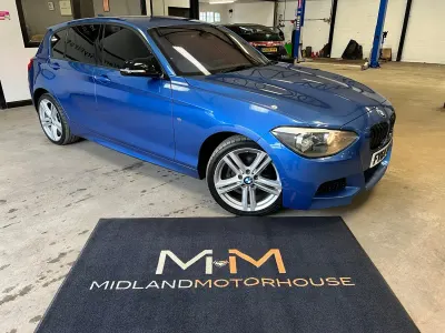 Used BMW 120 M Sport 2014 Blue Hatchback