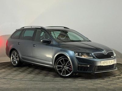 Used Skoda Octavia vRS 181 HP (133 kW) 2015 Grey Hatchback
