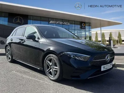 Used Mercedes A200 Executive 163 HP (119 kW) 2023 Black Hatchback