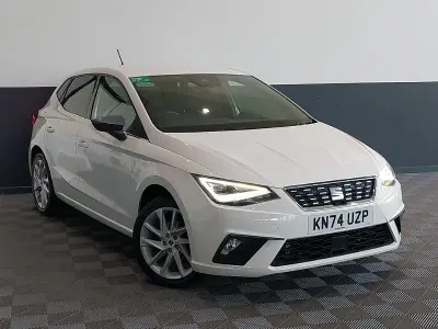 Used Seat Ibiza XCELLENCE 115 HP (84 kW) 2024 White Hatchback