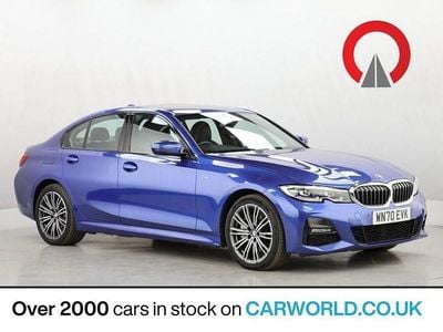 Blue Used 2020 BMW 330e M Sport Sedan | £13,400 (Good price)