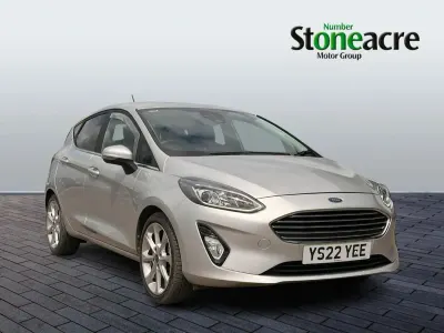 Used Ford Fiesta Titanium X 125 HP (91 kW) 2022 Silver Hatchback