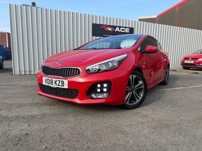 Used Kia ProCeed GT-Line 136 HP (100 kW) 2018 Red Hatchback
