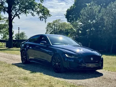 Used Jaguar XE R-Dynamic 204 HP (150 kW) 2023 Blue Sedan