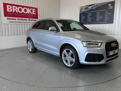Second-hand Audi Q3 S-line plus 184 CP (135 kW) 2015 Argintiu SUV