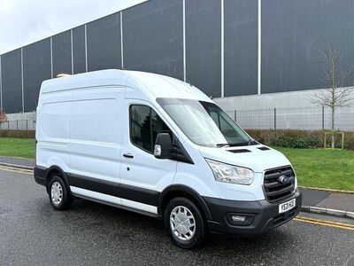 Used Ford Transit Trend 130 HP (95 kW) 2021 White Van