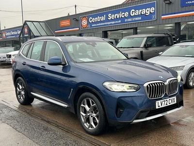 Blue Used 2022 BMW X3 xLine SUV | £30,495 (Fair price)