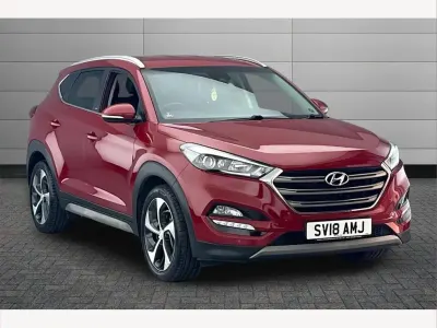 Used Hyundai Tucson Edition 177 HP (130 kW) 2018 Red SUV