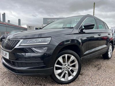 Używany Skoda Karoq SE L 150 KM (110 kW) 2018 Czarny SUV