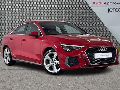 Used Audi A3 S-Line 147 HP (108 kW) 2020 Red Sedan