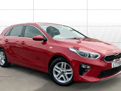 Used Kia Ceed 118 HP (86 kW) 2021 Red Hatchback