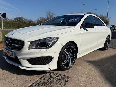 Begagnad Mercedes CLA220 AMG 170 HK (125 kW) 2013 Vit Sedan