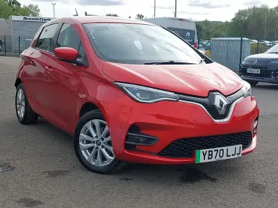 Usado Renault Zoe Iconic 80 kW (109 HP) 2020 Vermelho Citadino