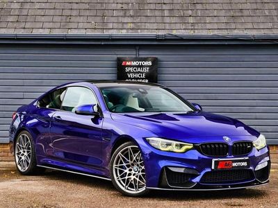 Blue Used 2017 BMW M4 Competition Edition Coupe | £31,989 (A bit pricey)