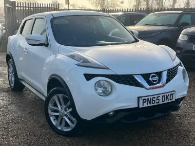 Gebraucht Nissan Juke Acenta Premium 115 PS (84 kW) 2015 Weiß SUV