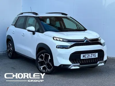 Begagnad Citroën C3 Aircross PureTech 110 HK (80 kW) 2021 Vit SUV