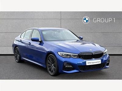 Used BMW 320 M Sport 184 HP (135 kW) 2021 Portimao blue Sedan